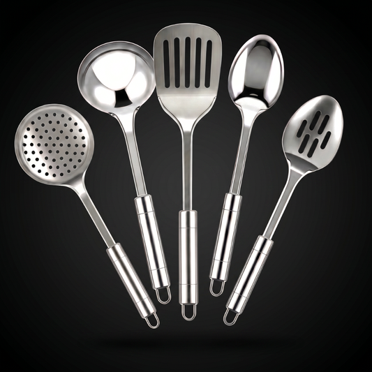 Set 5 Utensili in Acciaio Inossidabile — TITANOX®