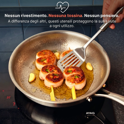 Set 5 Utensili in Acciaio Inossidabile — TITANOX®