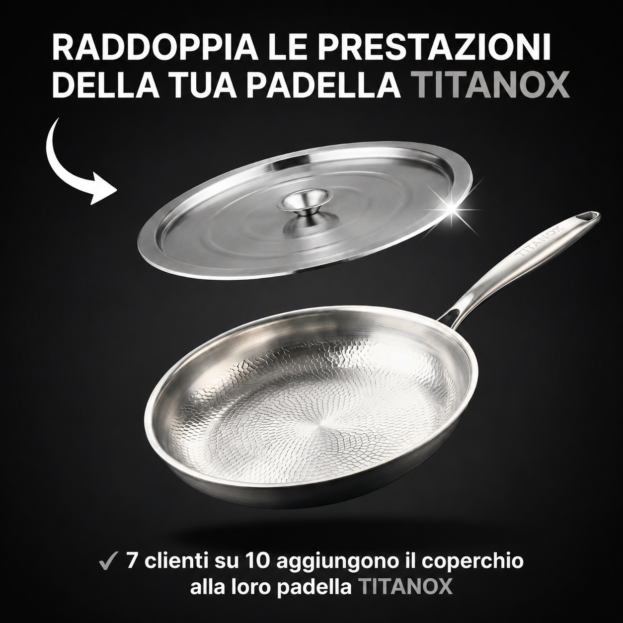 Coperchio Universale Inox — TITANOX®
