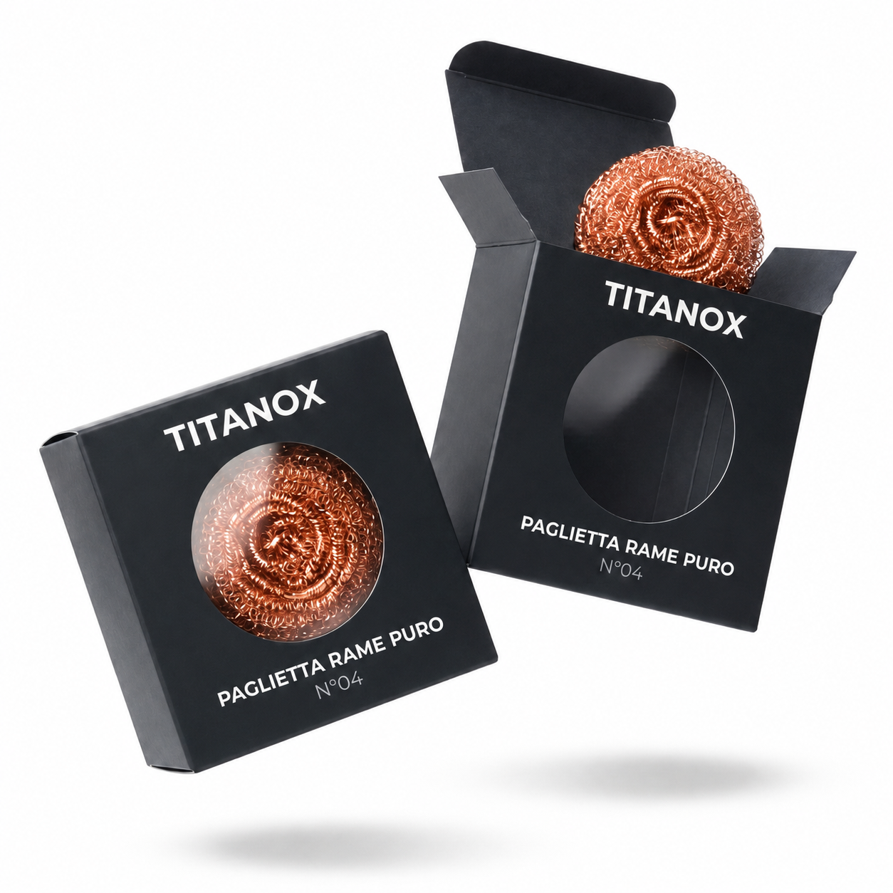 2 Raschietti Rame Puro — TITANOX®