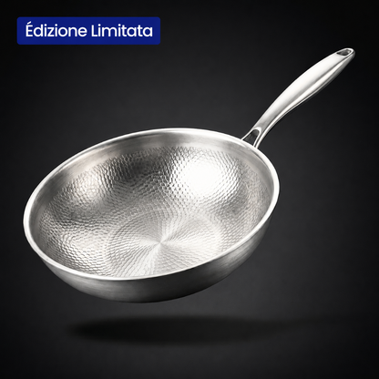 Wok 100% Titanio Puro (28 cm) — TITANOX®